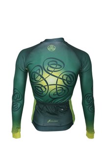 Fortissima Cycling Jacket Pure - Men - Tribal-Celtic - Green