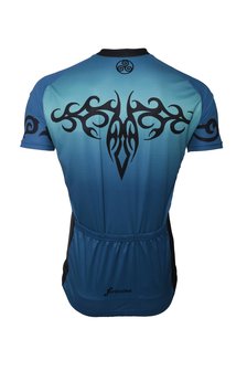 Fortissima Cycling Jersey - Men - Tribal-Tribal 1 - Blue