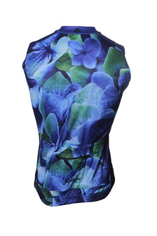 Fortissima Cycling Shirt - Men - Flowers Hortensia