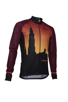 Fortissima Cycling Jacket Pure - Men - Cities-Olle Grieze - Orange