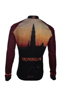 Fortissima Cycling Jacket Pure - Men - Cities-Olle Grieze - Orange