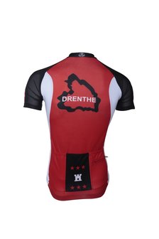 Fortissima Cycling Shirt - Men - Drenthe Merchandise - Black/Red