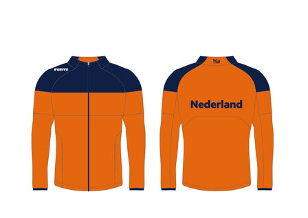 KNSB - Functional vest - Dames - Masters - Blauw/Oranje