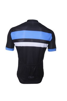 D&amp;A - Fietsshirt Classic - Zwart/Blauw