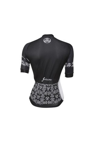 Fortissima Cycling Jersey Comfort - Women - Paterns-Fortissimaprint - black