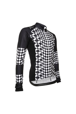 Fortissima Cycling Jacket - Men - Op Art