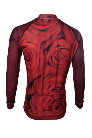 Fortissima Cycling Jacket - Men - Flowers Rose