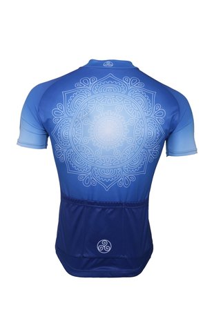 Fortissima Cycling Jersey Comfort - Women - Mandala-Mandala - Blue