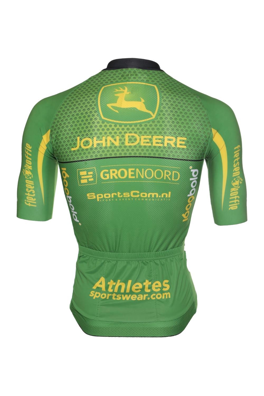 bevolking Verbergen Humaan Wielershirt Classic NWVG John Deere - groen - Athletessportswear.com - De  officiële teamkleding webshop