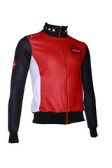 Fortissima Trainingsjack - Men - Drenthe Merchandise - black/red