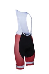 Fortissima Cycling Bib Pure - Men - Drenthe Merchandise - Black/Red