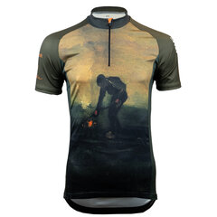 Fortissima Cycling Jersey Vincent van Gogh - Almond Blossom  - Unisex 