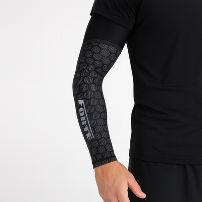 Ceramische armstukken voor wielrennen met thermische werking - armwarmers