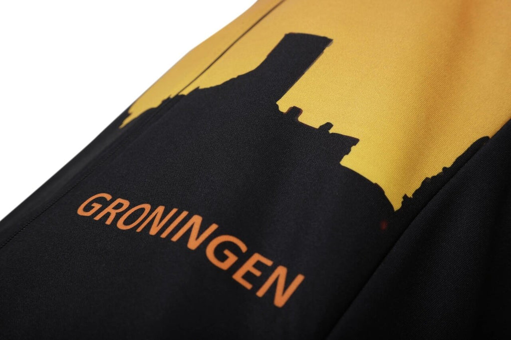 Olle Grieze wielerjack – Fietsjack geïnspireerd op de Martinitoren in Groningen
