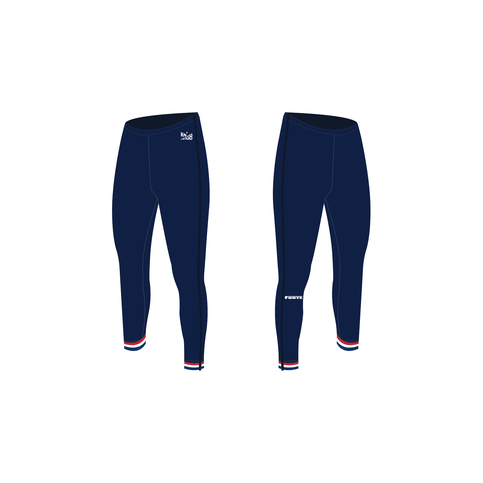 KNSB - Riding Zip Trousers - Unisex - Masters - Blue 