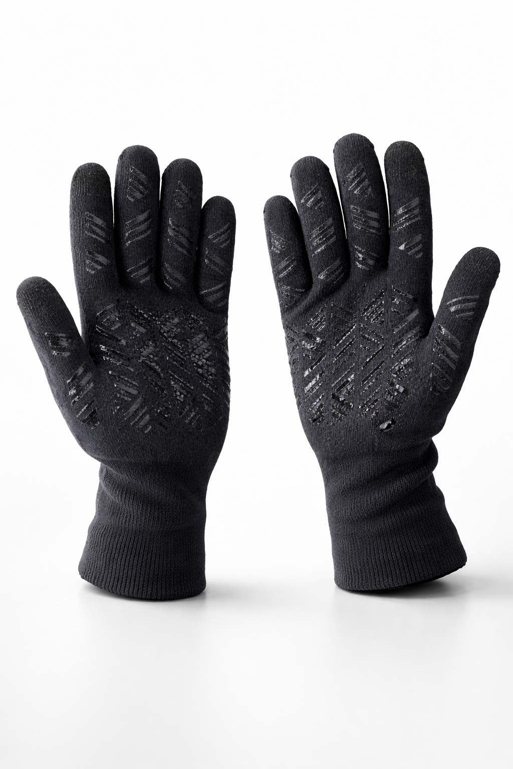 Merino Knit Waterproof Handschoenen Zwart