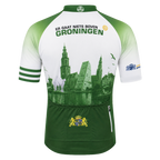 Groningen cycling jersey korte mouw voor dames en heren – ademend wielershirt met achterzakken en uniek Groningen design