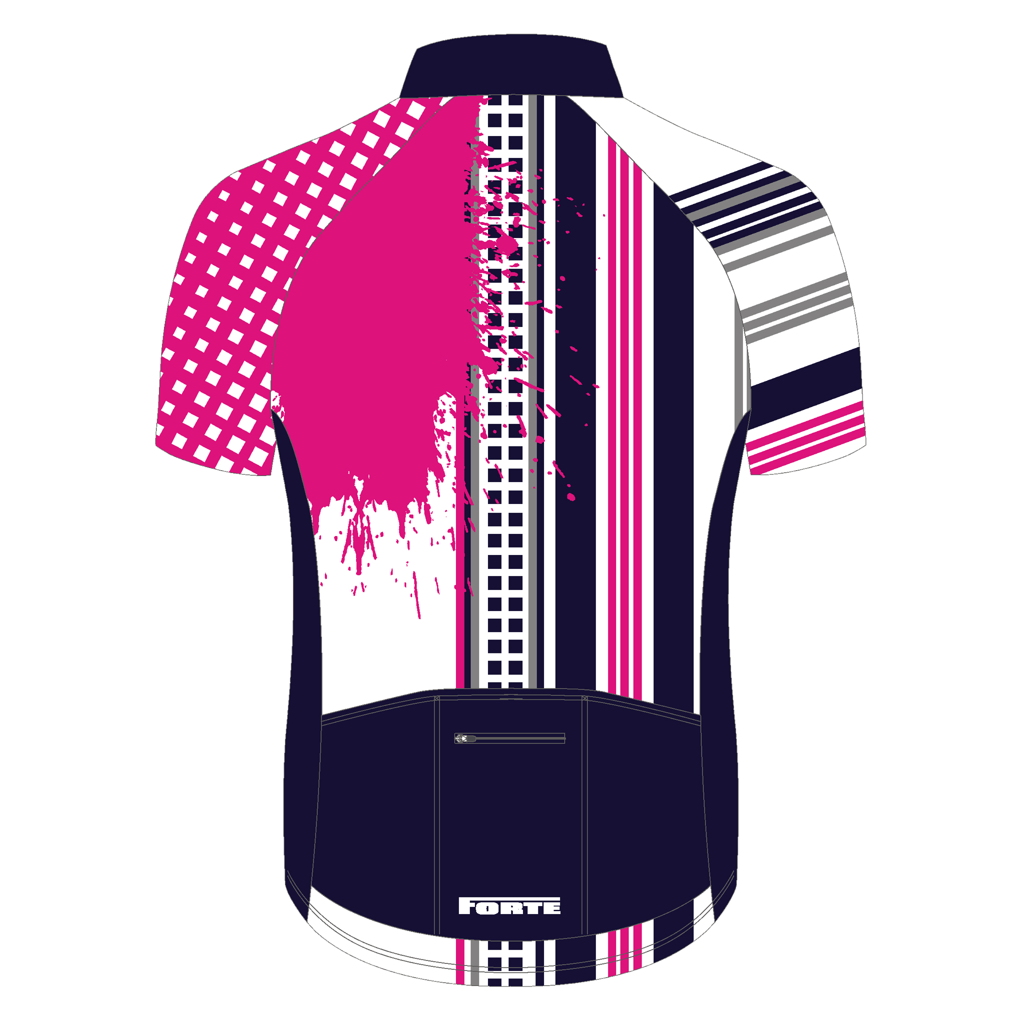 Forte Wielershirt Roze