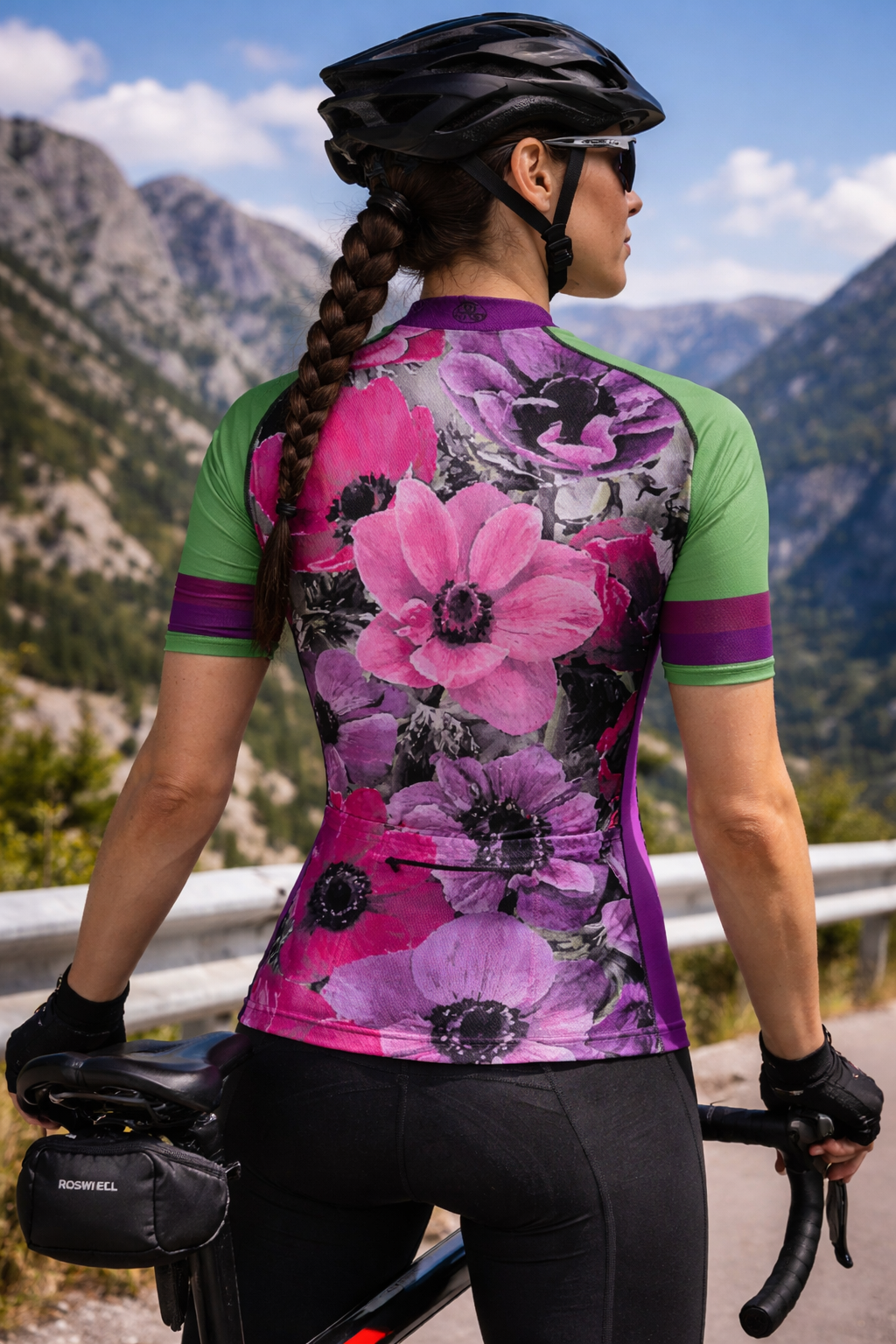 Wielershirt Flowers Anemone