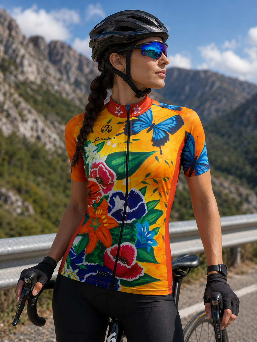 Wielershirt Frida Kahlo