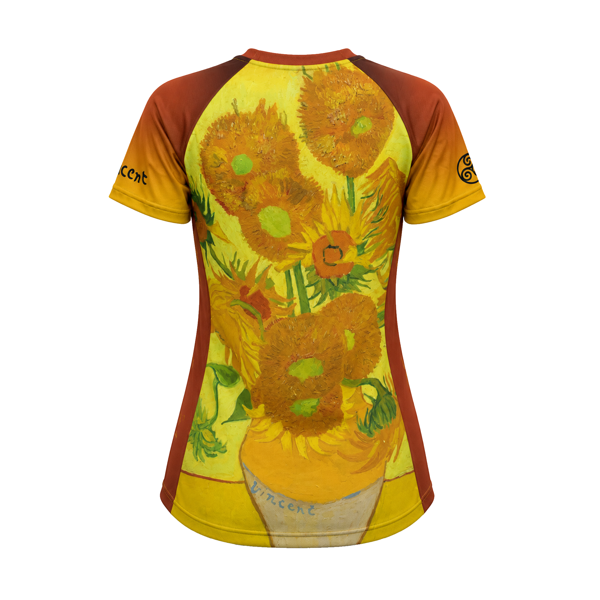 Fortissima Sportshirt Dames - Zonnebloemen
